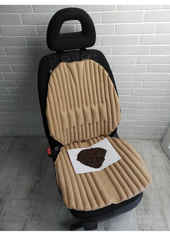 Эргономичные био накидки EKKOSEAT на кресла легковых и грузовых автомобилей. Бежевая. AV-12G-302 Ekko Seat (353718743)