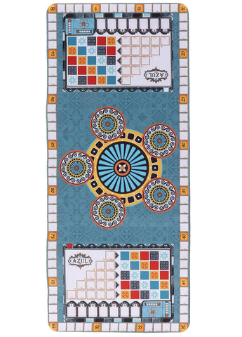 Игровой коврик для игры Азул (Неопреновый) / Azul Playmat Game (328934892)