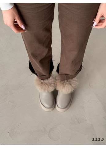 Бежевые угги No Brand (368556614)