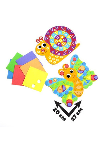 Дитяча мозаїка Равлик (VT4511-01) Vladi toys (331298356)