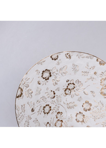 Килимок для сервірування столу Flowers 38 см золото HP-36327-12GOLD Yiwu (371480821)