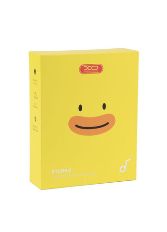 Беспроводные Bluetooth наушники G6 в кейсе стерео гарнитура с сенсорным управлением Желтые XO (360531920)