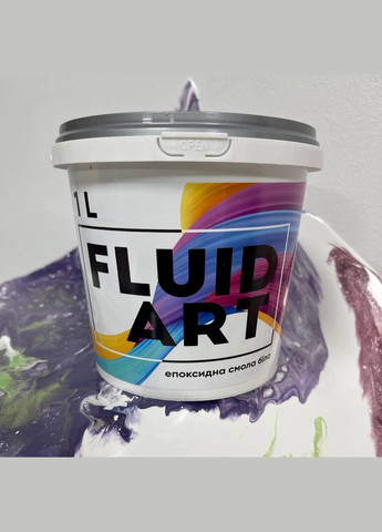 Смола для картин Resin Art 1кг (смола + утв.) No Brand (301649307)