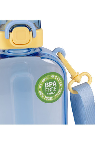 Пляшка-фляга Fusion 750 мл жовто-блакитна (708196) Yes (365824669)