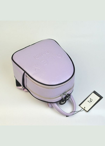 Рюкзак женский маленький фиолетовый молодежный на два отделения Alex&Mia (338182418)