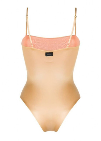 Золотой летний купальник слитный, майо John Richmond