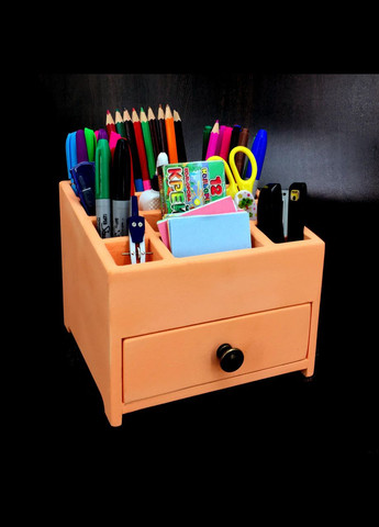 Органайзер настільний з дерева Бакстер грейпфрут (КНЦ-005954) No Brand (328226973)