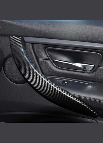 Защитная карбоновая пленка Carbon Fiber для авто 10 см х 5 м Black No Brand (350202671)