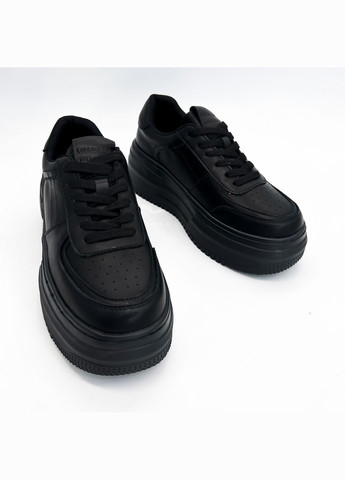 Черные всесезонные кроссовки (р) кожа 0-1-1-obj-927 Lifexpert
