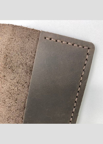 Паспортница Коричневая Home кожаная, стильный практичный чехол из кожи с тиснением, обложка на паспорт No Brand (333705363)