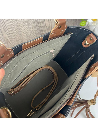 Жіноча сумка коричнева з віночком на плече ProDobro (363221179)