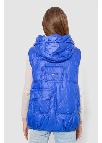 Жилет женский однотонный с капюшоном,, 244R810 Ager (323482691)