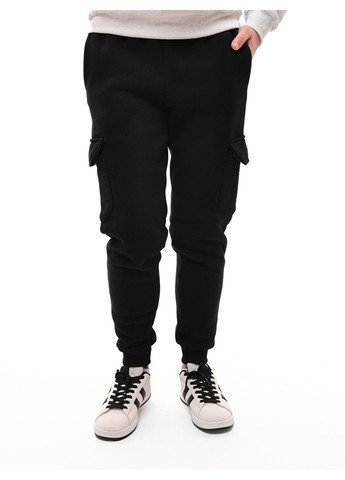 Черные зимние брюки NEW KROP