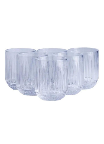 Набір склянок 6 шт по 250 мл із товстого скла HP4150 TS Kitchen (351431911)