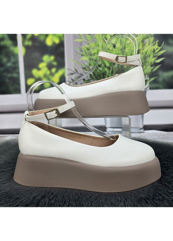 Meideli Туфли женские белый з искусственная кожа, — демисезон (360897913)
