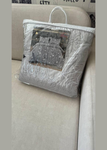 Одеяла летние хлопковые гипоаллергенное стеганое с наволочками 200х220 (П4К-5106) No Brand (306633815)