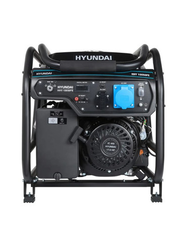Бензиновый генератор HHY 10050FE (8 кВт, 50 Гц, 230 В, 25 л) электростартер однофазный (23145) Hyundai (265535159)
