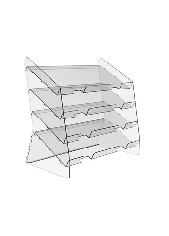 Подставка витрина под батончики настольная 3 полки 400х255х330 Ekostar (368307100)