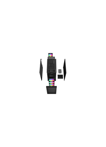 Корпус (RCH560-BKAPE4D-G-1) DeepCool CH560 Digital Black (275103189)