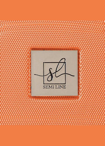 Чемодан 24" M 49л Orange/Black (DAS302687) Semi Line (322206587)