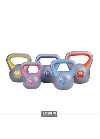 Гиря PLASTIC KETTEL BELL (LS2047-6) LiveUp (398354270)
