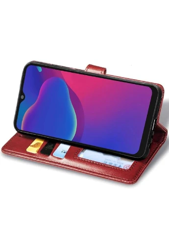 Кожаный чехол-книжка Gallant (PU) для ZTE Blade V2020 Smart Красный Getman (387275230)
