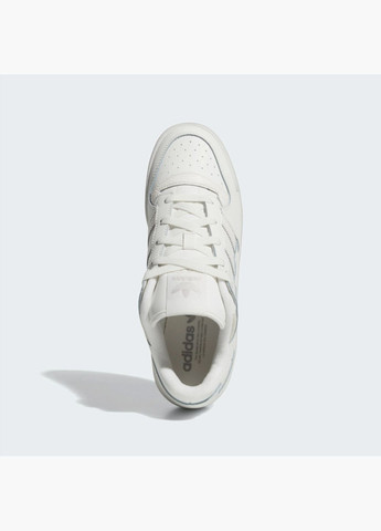 Білі всесезонні кросівки унісекс forum low cl white ih7828 adidas