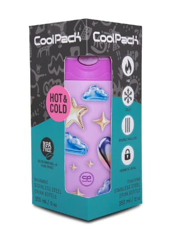 Пляшка BONO BALLOONS для води 350 мл металева CoolPack (399769546)