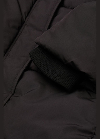 Черная куртка зима,черный, H&M