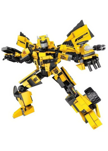 Дитячий іграшковий конструктор Робот трансформер Бамбалбі 2в1 527деталей g208494-67061 No Brand (367725072)