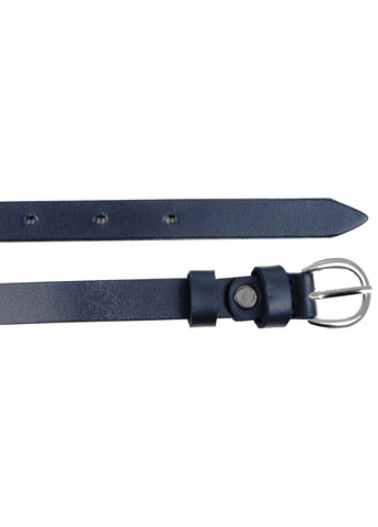 Жіночий ремінь шкіряний, пояс 1,5 см темно-синій Skipper (361157067)