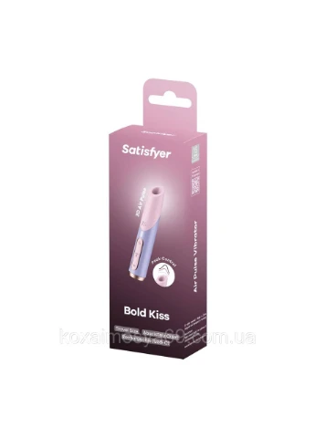 Вакуумный стимулятор Bold Kiss Violet Satisfyer (323654048)