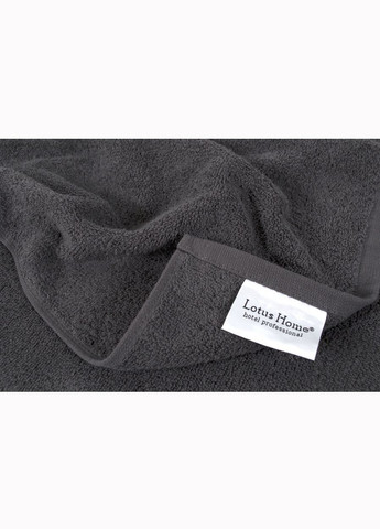 Lotus полотенце home - hotel basic графит 30*50 (16/1) 450 г/м² серый производство -
