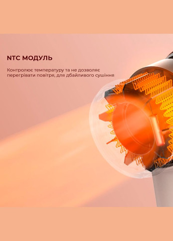 Фен DEM-CF50W Pink DEERMA (306527453)