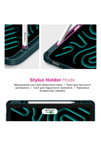 Чохол до планшета Y-Type PEN Samsung Galaxy Tab A9+ Pine Green (ARM85503) ArmorStandart (362211574)