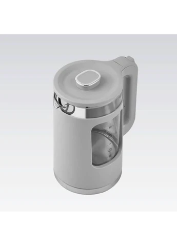 Электрический чайник MR-065-GREY 1.7 л стеклянный корпус Молочный 2200 Вт Maestro (363831053)