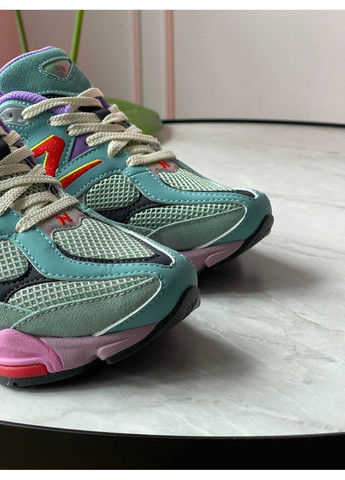 Кросівки жіночі New Balance 9060 Multicolor | Нью Беланс 9060 зелені No Brand зелені демісезони (355797392)