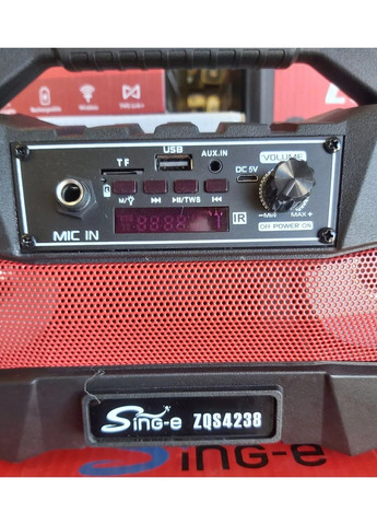 Акустическая система (колонка) ZQS4238 с подсветкой No Brand (332635323)