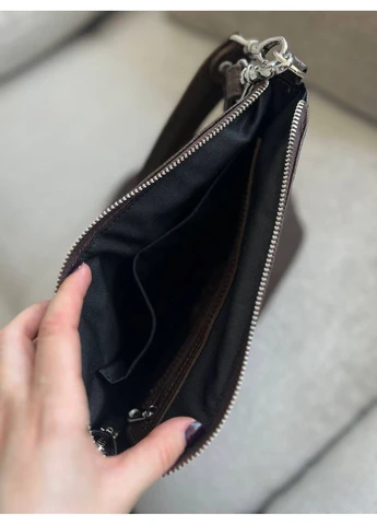 Сумка з натуральної шкіри середня з кішенями 17779288 Коричнева ARTiS Bags Крос-боді, шопер (376133449)