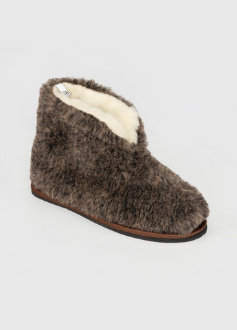 Коричневые тапочки-сапожки 6661 коричневый (2000989186106a) shop (2000989186106) No Brand