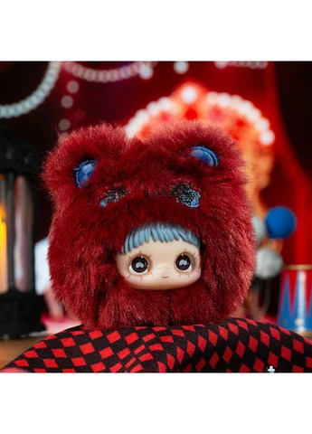 Колекційна м'яка іграшка з кільцем Шалений цирк Pop Top HC029 Hi TOY "серії MayMei" No Brand (387026036)