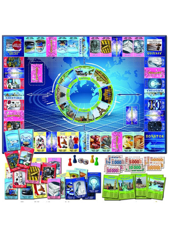 Настольная игра "Менеджер" 82203 укр. языке ЕНЕРГІЯ ПЛЮС (331298440)