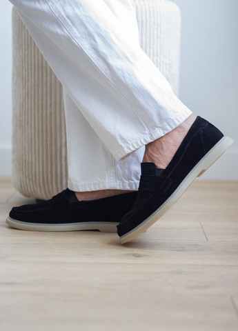 Zlett Лоферы женские из натуральной коричневой замши на светлой подошве лоферы черный з натуральная замша, украина — демисезон (361045210)