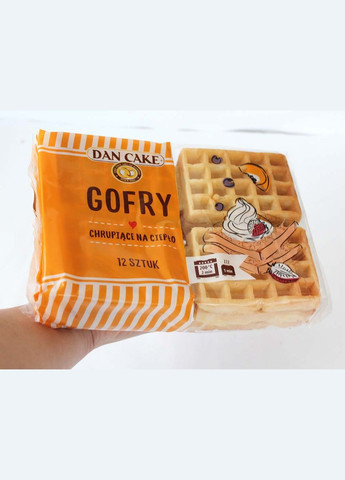 Бельгийские вафли Gofry Chrupiace na Cieplo, 250 г (Польша) No Brand (356518924)