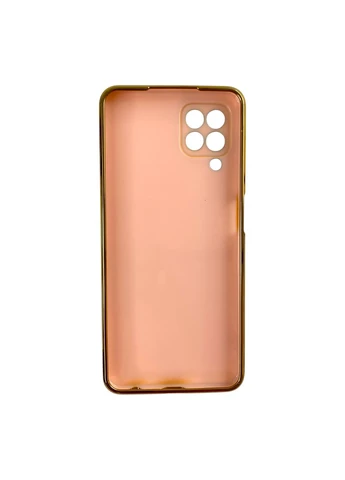 Чехол для Galaxy M32 4G (SM-M325F) с принтом золотые бабочки с защитой камеры с золотой окантовкой Samsung (399771114)