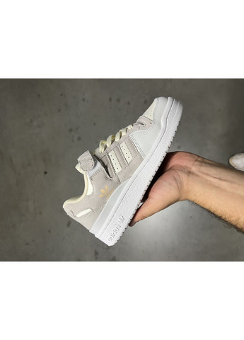 Белые демисезонные кроссовки мужские adidas white beige адидас No Brand