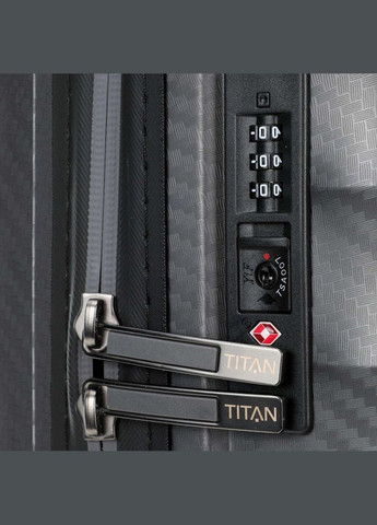 Чемодан HIGHLIGHT/Anthracite M Средний Ti842405-04 official Titan (372664201)