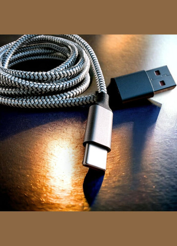 Кабель шнур провід шнурок для зарядки телефону смартфона GDragon Tech Usb Type-C 2м 120W 6A No Brand (316155303)