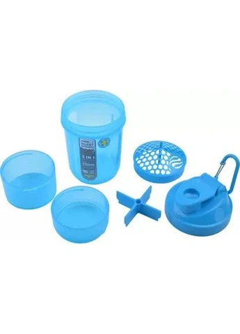 Шейкер спортивний Original2GO 600ml Neon Blue SmartShake (389575269)