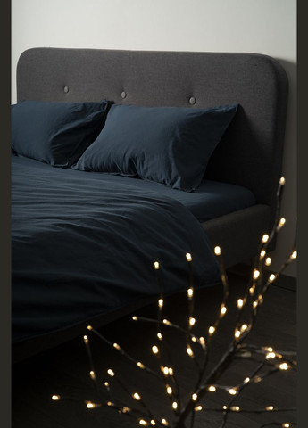 Комплект постельного белья Stonewash Adriatic dark blue евро синий (92370821) SoundSleep (299232798)